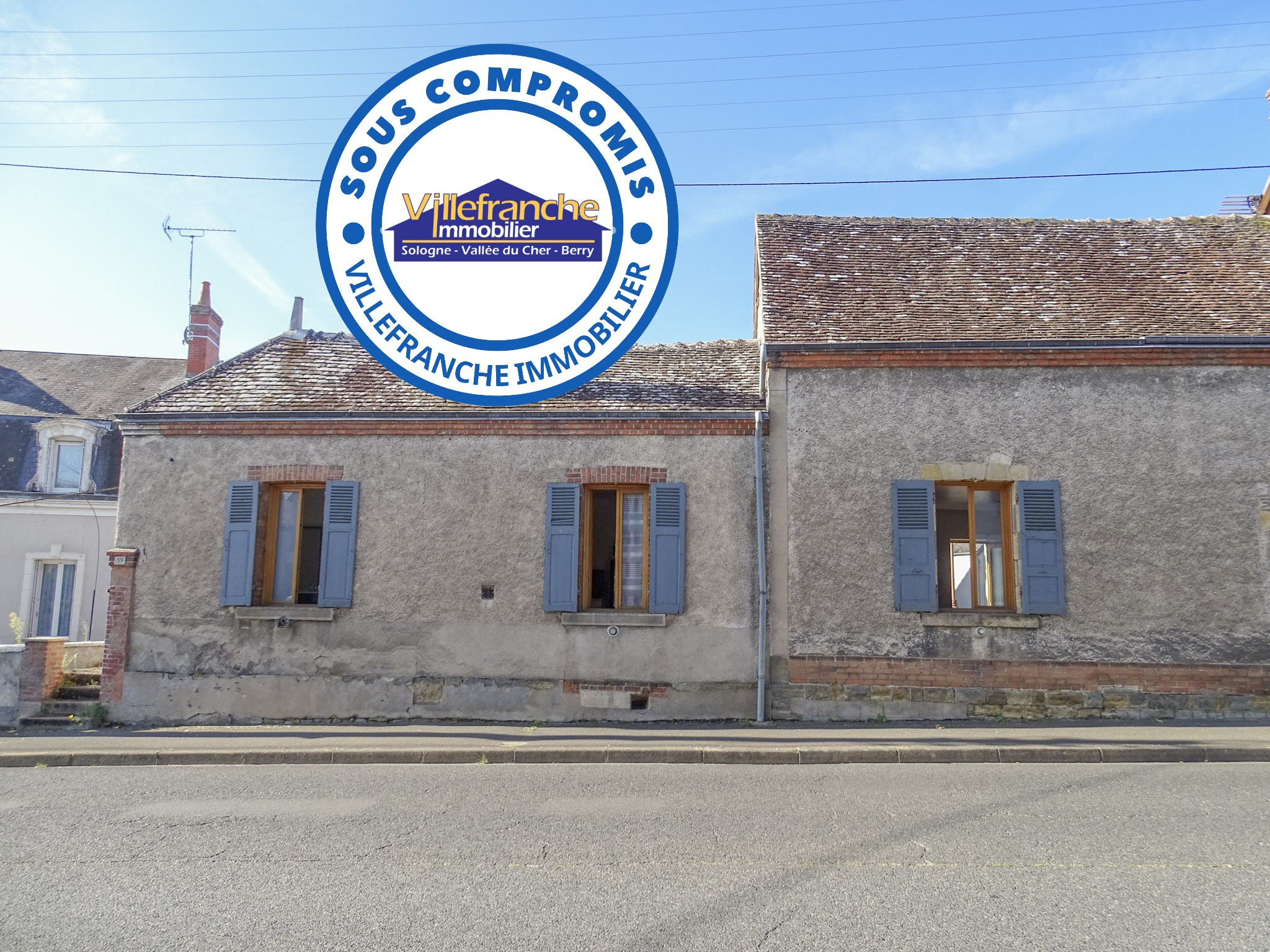 Maison à vendre à Chatres sur cher, 43 m², 2 pièces – photo 1 sur 11